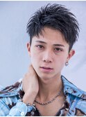 波打ちスパイラルツイストスパイラルアップバング刈り上げ