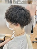 スパイラルパーマ