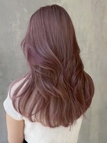 アルバム 渋谷パルコ(ALBUM) ピンクラベンダーレイヤーカット_チェリーブラウン_ba400712