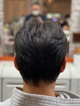 アポロカットステージ 相模大野店 アップバング/ツーブロックマッシュ<理容室>[メンズ/相模大野]