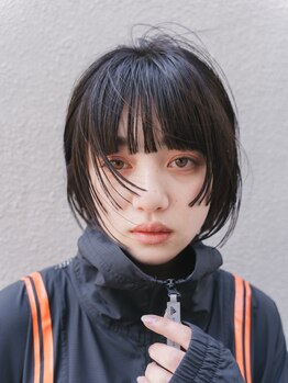 キオン(kyon)の写真/【八事駅徒歩１分】似合わせハイトーンカラー/ショート・ボブ/レイヤー/ウルフ/顔周りの似合わせはお任せ！