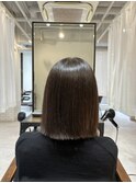 ダークグレージュ/髪質改善トリートメント