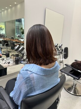 ガリカ 大名(Gallica) <オバマ>たっぷりレイヤーでナチュラルにくびれるミディアムヘア