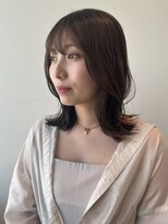 サラ ビューティー サイト 古賀店(SARA Beauty Sight)&nbsp;ミディアム/外ハネ/ミディアムレイヤー/20代30代40代