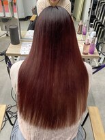 ゼスト 八王子店(ZEST)&nbsp;レッドカラー髪質改善トリートメント