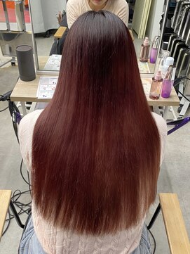 ゼスト 八王子店(ZEST) レッドカラー髪質改善トリートメント