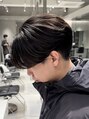 ザ サードヘアー 津田沼 annex(THE 3rd HAIR)&nbsp;曲がる縮毛矯正で癖毛のお客様も綺麗な毛流れ[津田沼/Men's]