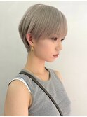 ショートボブタッセルボブ顔まわりレイヤーボブ外ハネボブ30代
