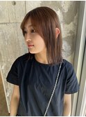 ブラウン/ぱつっとカット