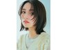 ≪平日10-16時限定≫￥1000 OFF☆カット+カラ-+頭浸浴スパorハホニコTR￥7000