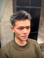 ビンゴ(BINGO)&nbsp;2072ニュアンスブリーチデザインカラー韓国フェザーショート