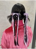 個性派ヘアメ/ツインカチモリ