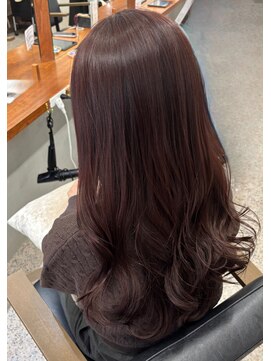 カリネバイフィエル(CALINER by Fier) ◎春に向けてピンクカラーに◎髪質改善