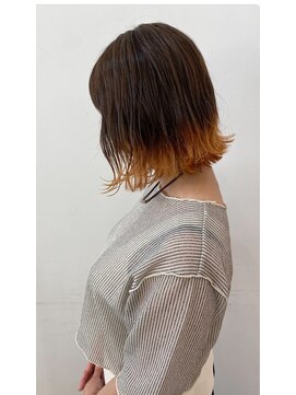 ゼル ビッグアイ(ZELE) エンドカラーボブ