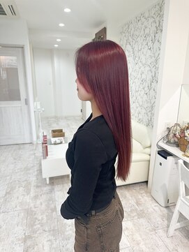 ヘアメイク ハピッシュ(hair make Happysh) ボルドーレッド＾＾