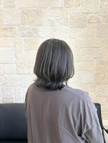 ヴァン カウンシル 川口店(VAN COUNCIL)&nbsp;白髪ぼかしハイライト×グレーアッシュ【東川口　白髪ぼかし】