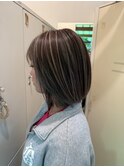 コントラストハイライト/ナチュラルハイライト/ハイライトボブ