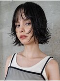 レイヤーボブ外ハネボブ美髪のススメワイドバング