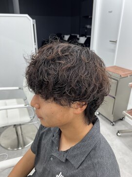 ロエ 元町店(Loe) 横浜/シャドウパーマ/ショートマッシュウルフ