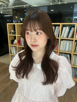 ケーツー心斎橋 クイーンズガーデン バイ ケーツー(K two QUEEN'S GARDEN by K two) レイヤーカット*ロングヘア*髪質改善トリートメント*顔周り