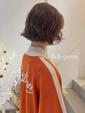 ヒカリスナカザキアンド(HIKARIS nakazaki &) ボブパーマ