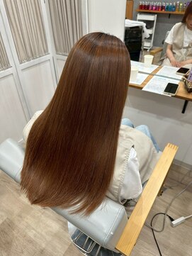 coeオリジナル☆毎日簡単スタイリング☆ナチュラルストレート