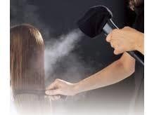 トリートメントにはナノスチーマーで潤いアップ♪