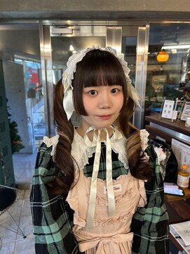 ギフトサニーサイド(gift sunny side) ツインテールや甘めファッションにも◎姫カット