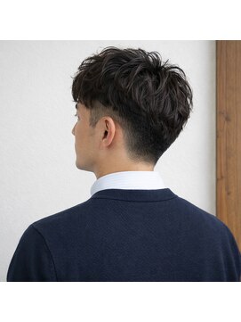 スープレックス ヘアーデザイン(SOUPREX HAIR DESIGN) 大人メンズツーブロックくせ毛風パーマ　20代 30代 40代 50代