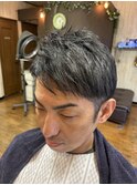 40代からのグレーぼかしヘア☆