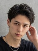 MEN'S HAIR/アクティブショート/ルーズショートパーマ/心斎橋
