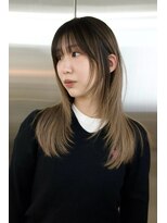 イェン(Yen.) レイヤーカットデザインカラーグラデーションカラー