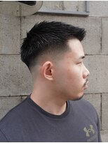チルチェア ノースエリア 高円寺店(CHILL CHAIR north area.)&nbsp;スキンフェードフェザーアップ〈理容室〉〈高円寺〉〈バーバー〉
