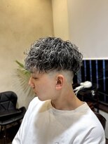 アンサー(answer) バロックパーマ×ホワイトメッシュ