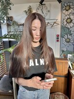 バンビ プライベート サロン(Bambi private salon)&nbsp;艶ブラウン×韓国レイヤー