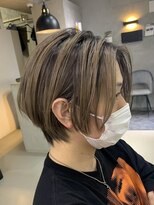 ルース バイ レックス 幕張(Lu'z by rex)&nbsp;ダークパープル/ナチュラルショート/ミルクブラウン[幕張]