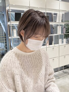 ステアケース ギンザセブン(stair:case ginza7) 白髪ぼかしハイライト　グレージュ　髪質改善トリートメント
