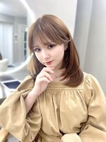アイドットプラス 札幌大通り(i.+ODORI)&nbsp;ふんわりナチュラルなミディアムレイヤーカット