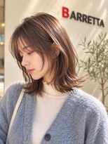 ルシードスタイル バレッタ(LUCIDO STYLE BARRETTA)&nbsp;レイヤーボブ×ウルフ×カッパーブラウン