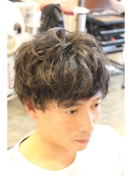 ディスパッチヘアー 甲子園店(DISPATCH HAIR) メンズ大人カジュアル×ニュアンスパーマ