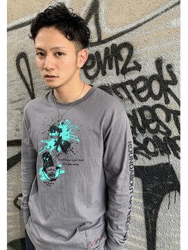 テダ(Te'Da) ツーブロックパーマ ショート