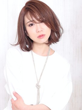 ソファ ヘア 仙台(Sofa) 横分けボブ【Sofa仙台/髪質改善/oggiotto】