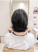 スイング☆ウルフ×濃厚アッシュ×おしゃれインナーカラー