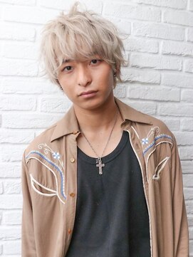 マーブルトウキョウネオリーブ(marbles tokyo neolive) 《MABLESTOKYO/三茶》束感ハイトーンマッシュウルフ