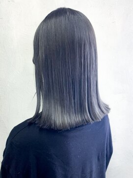 アイティーバイアルバム 藤沢店(IT by ALBUM) ダークグレー_カーキグレージュフェザーバング_ba336681