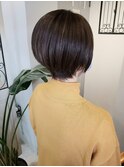 美シルエットショートボブ