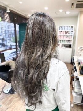 花鳥風月トータルビューティー ロングヘア×バレイヤージュ