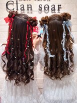ヘア サロン クラン ソア 心斎橋店(hair salon clan soar)&nbsp;Twinsヘア【クランソア】心斎橋/ヘアメ/ヘアセット