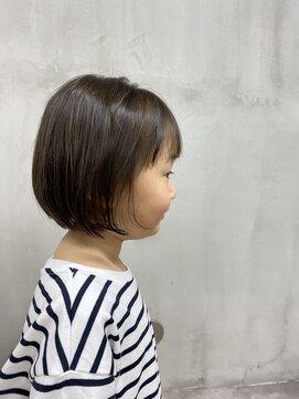 ヴィア(via) シンプルボブ(キッズカット)