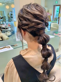 カイム ヘアー(Keim hair)の写真/成人式・卒業式・パーティー・結婚式などの特別な日を華やかに彩る♪崩れにくいプロの技を体感して下さい◎